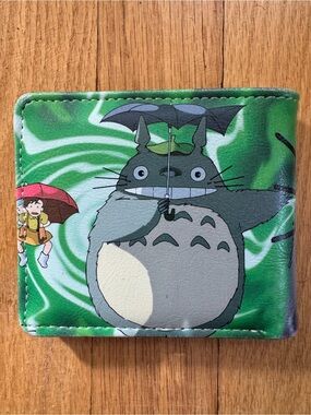 My Neighbor Totoro Green Graphic Wallet